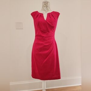 Adrianna Papell Hot Pink Dress Size 4